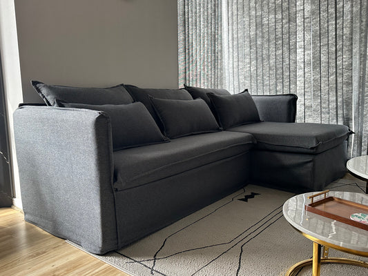 Seccional Venecia 250X160cm en L con funda - INTERCAMBIABLE