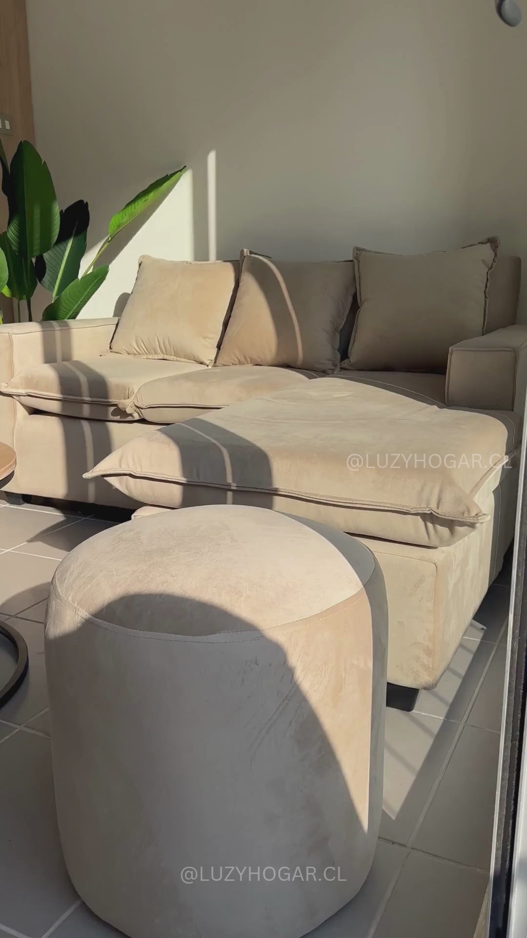 Seccional Madrid 180X160cm L intercambiable